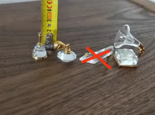 Set 3 miniature Swarovski