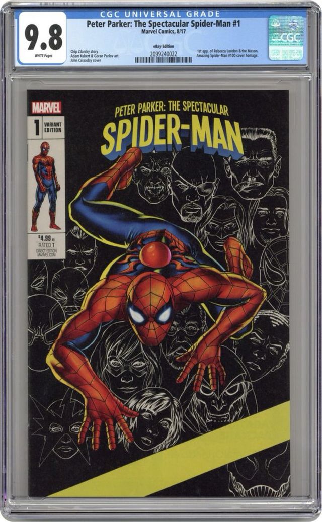 Peter Parker Spectacular Spider-Man #1 CGC 9.8