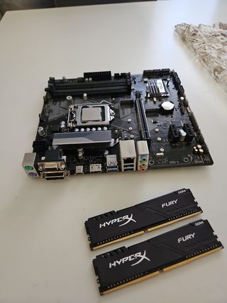 CPU i7-9700, Asus Prime B365M-A, Hyperx 16GB R