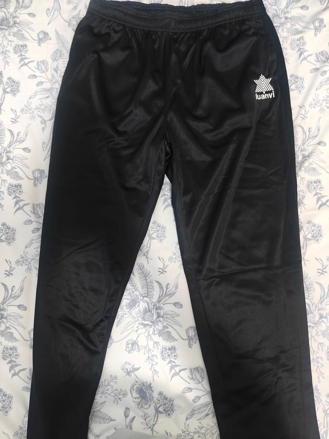 Pantalones Luanvi negros deporte