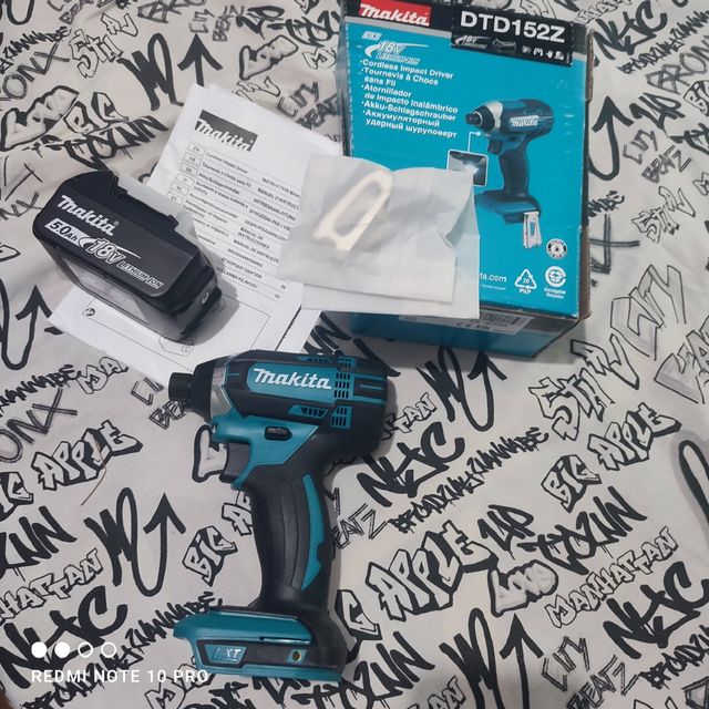 Makita DTD152Z: Atornillador Impacto 18V