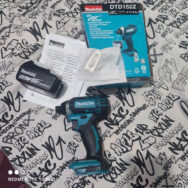 Makita DTD152Z: Atornillador Impacto 18V