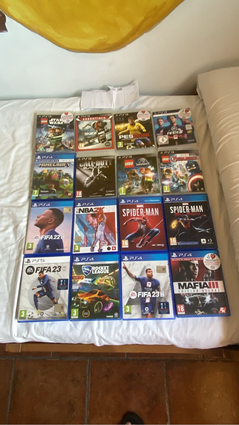 Imagen de 16 Juegos PS3-PS4-PS5