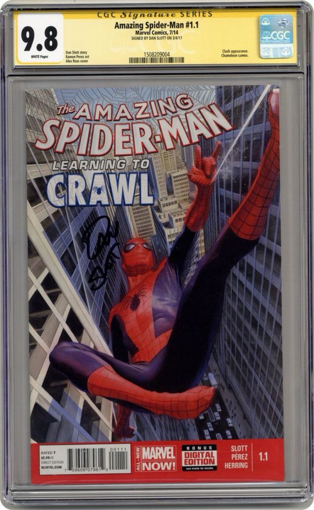 Amazing Spider-Man (2014 3rd Series) 1.1A CGC 9.8
