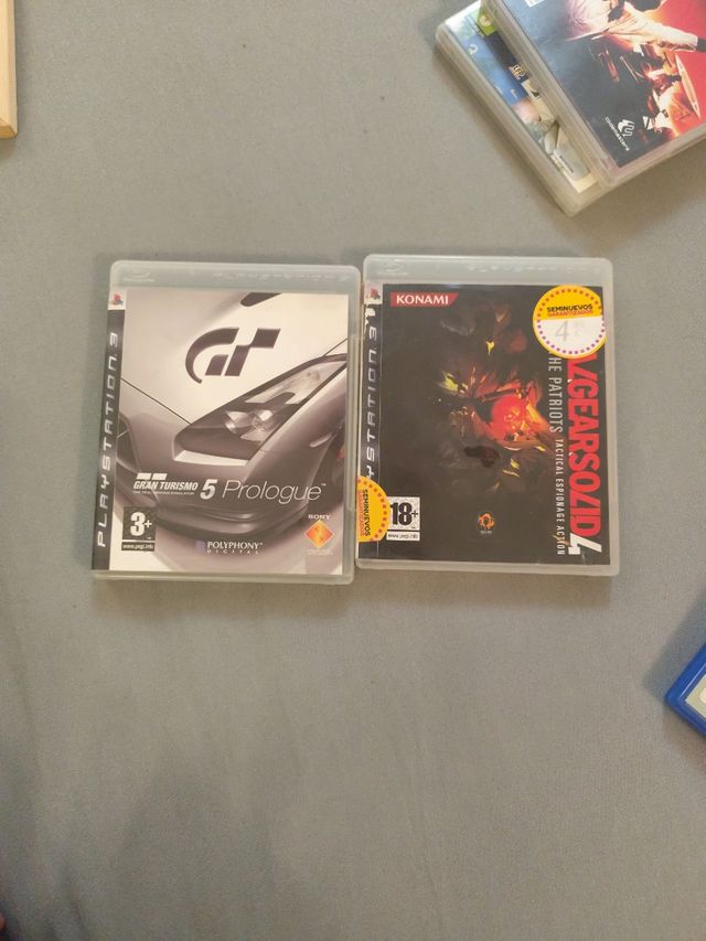 Play station 3 - juegos- FIFA 12, F1 2011, GT5, MG