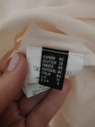 Caftán melocotón Javier Simorra