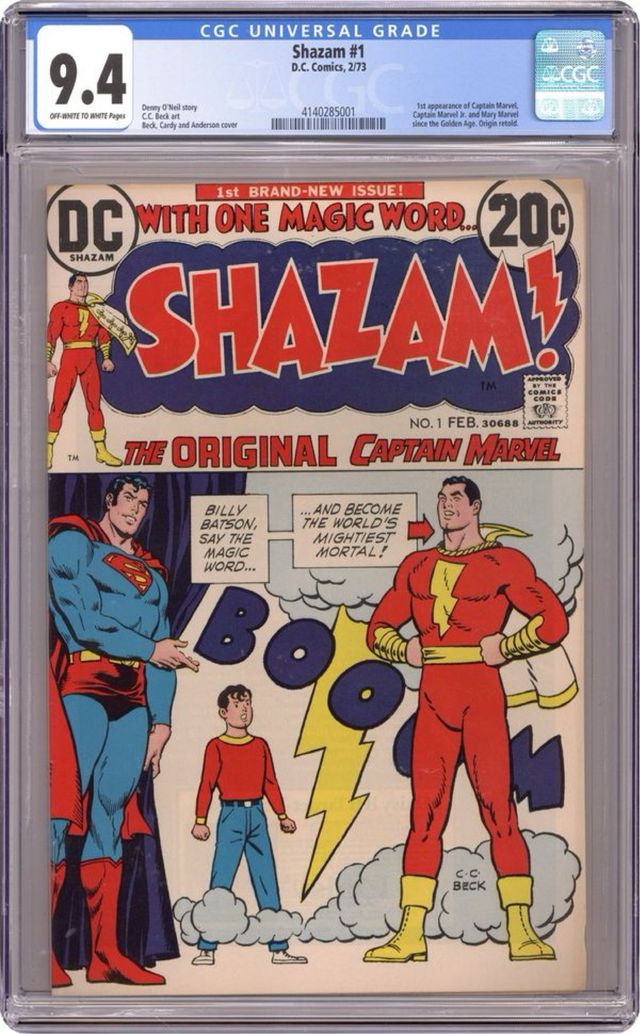 Shazam (1973) 1 CGC 9.4