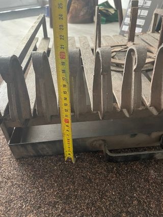 Parrilla forja antigua