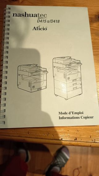 Nashuatec 3D: Impresora fotocopiadora
