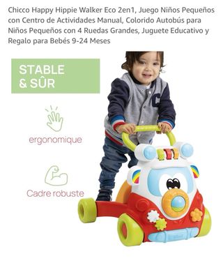 Andador y correpasillos bebé: Happy Hippy CHICCO