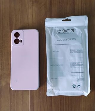 Cover Motorola g34 rosa