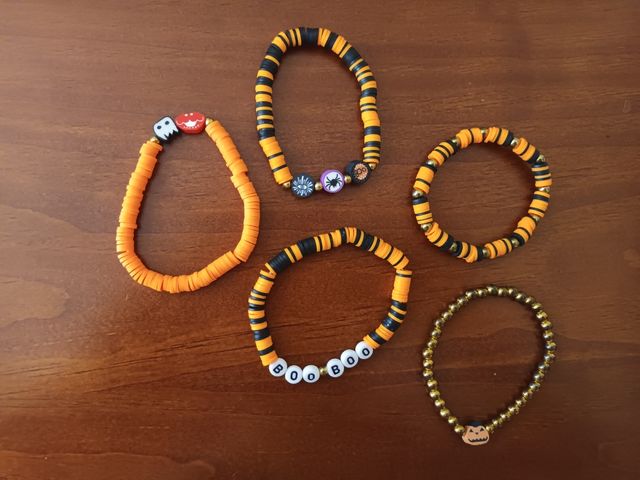 Pulseras Halloween - 5 unidades