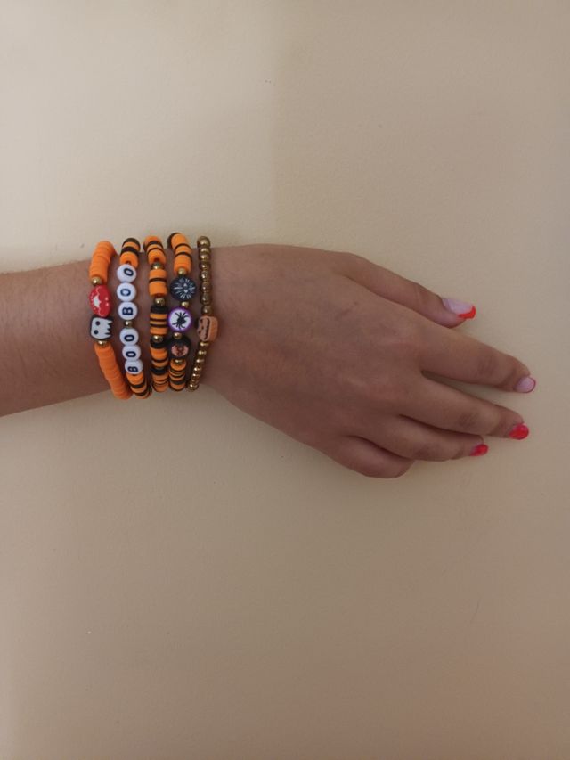 Pulseras Halloween - 5 unidades