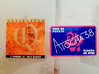 ATOCHA 38 DISCOTECA ENTRADAS FLYERS PASES PUERTA