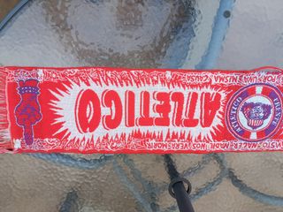 Frente Atletico bufanda antigua 