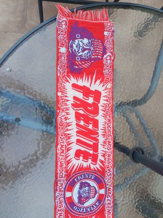 Frente Atletico bufanda antigua 