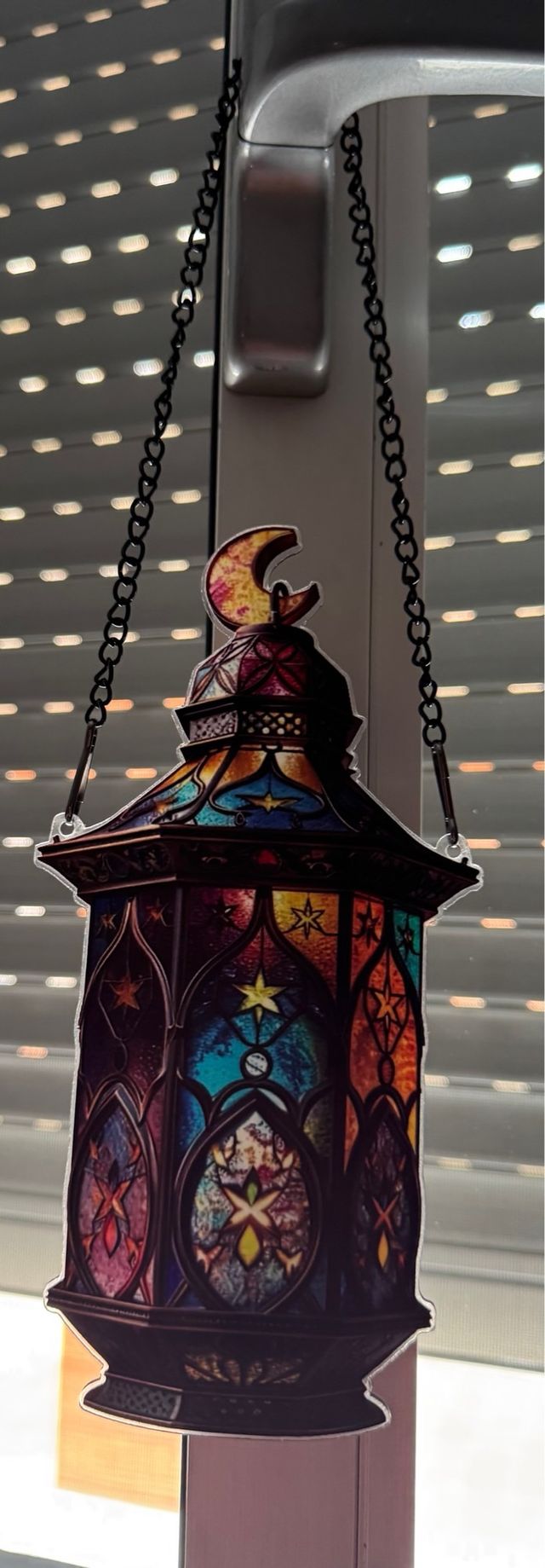 Lampara-Lamina Decorativa Multicolor