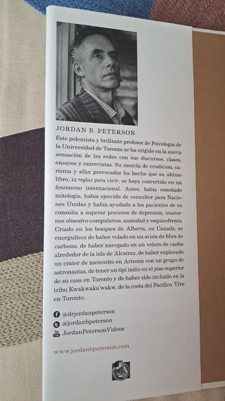 12 reglas para vivir: Un antídoto al caos