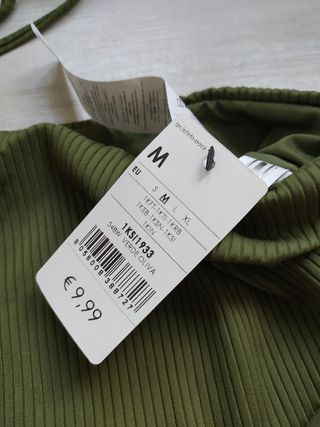 Costume Tezenis verde oliva tg M nuovo