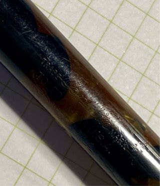 Pluma estilografica muy antigua TOLEDO OHAIO USA