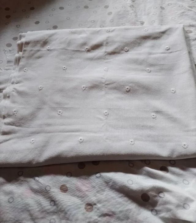 Retal Tela Algodón Blanco
