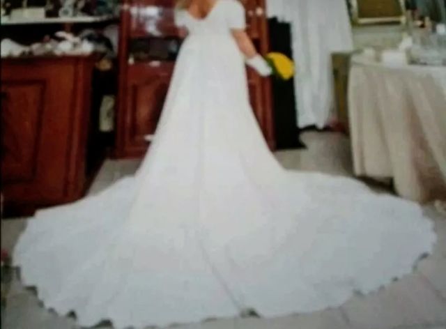 Abito da sposa bianco tg. 46