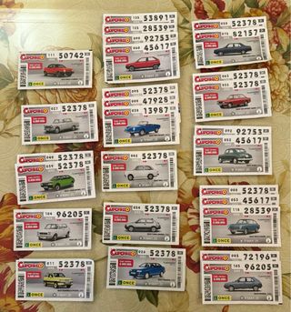 Cupones ONCE Seat 75 aniversario