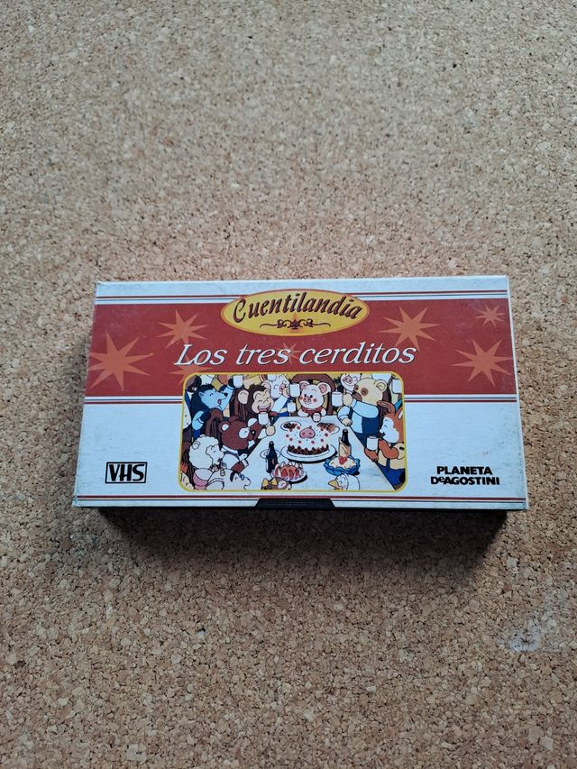 VHS Los Tres Cerditos - Cuentilandia