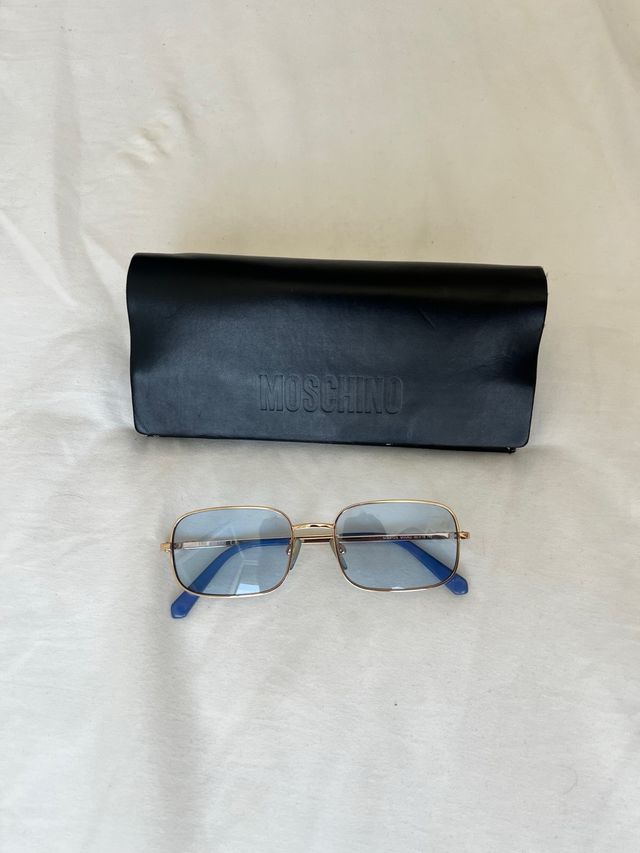 Occhiali Moschino - Blu e oro