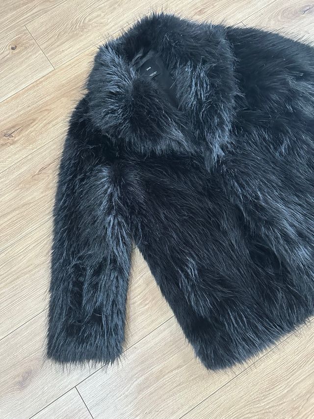 Abrigo de pelo de Mango