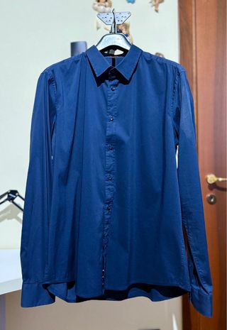 Camicia blu Benetton