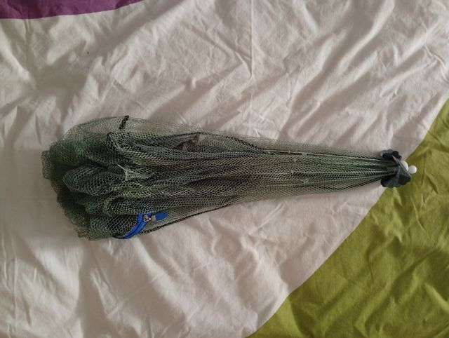 Retel de pesca plegable