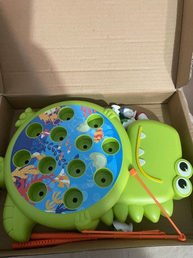 Jogo Pesca Dinossauro - Infantil