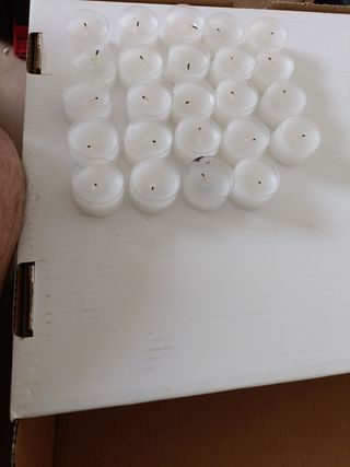 24 Candele Tea Light Usate