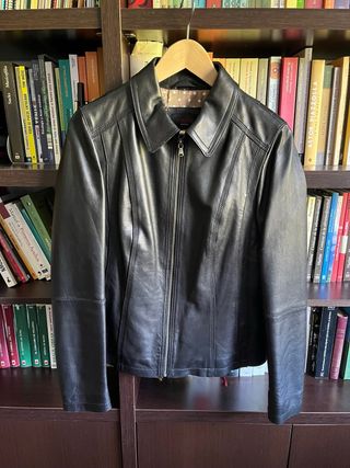 Chaqueta piel Torras negra M
