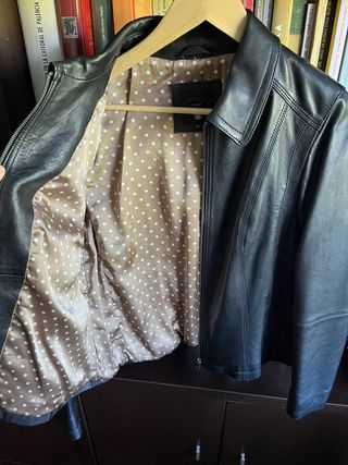 Chaqueta piel Torras negra M