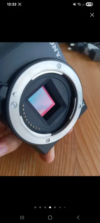 Sony ZV-E10 + Helios 44 Zebra