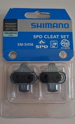Calas Shimano SPD SM-SH56 sin usar