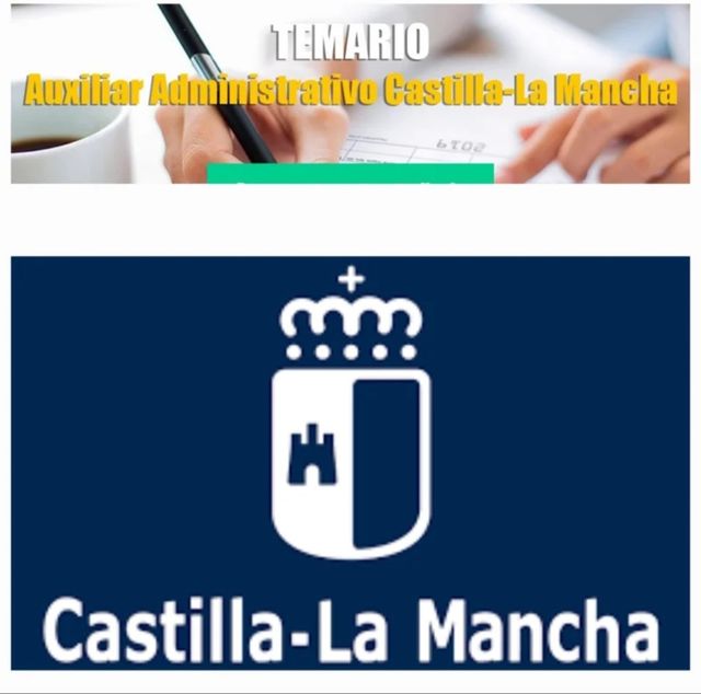 Temario Oposición Auxiliar Administrativo JCCM