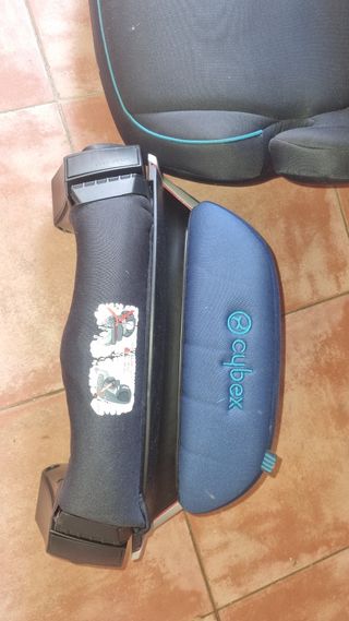 Silla coche Cybex Juno 2-Fix. Azul