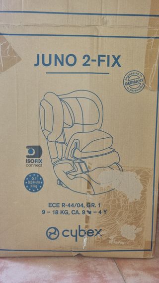 Silla coche Cybex Juno 2-Fix. Azul