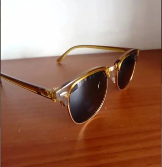 Gafas sol vintage doradas