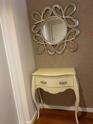 Recibidor con espejo - Mueble tocador