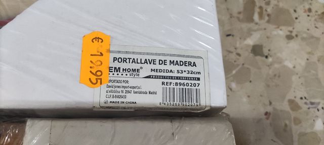 Porta llaves de madera