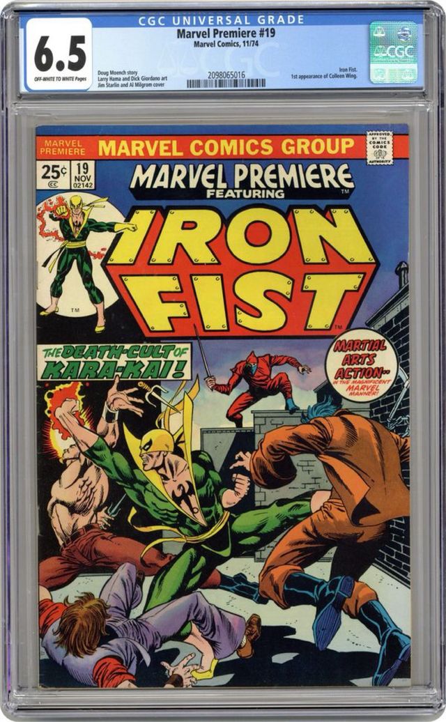 Marvel Premiere (1972) 19 CGC 6.5
