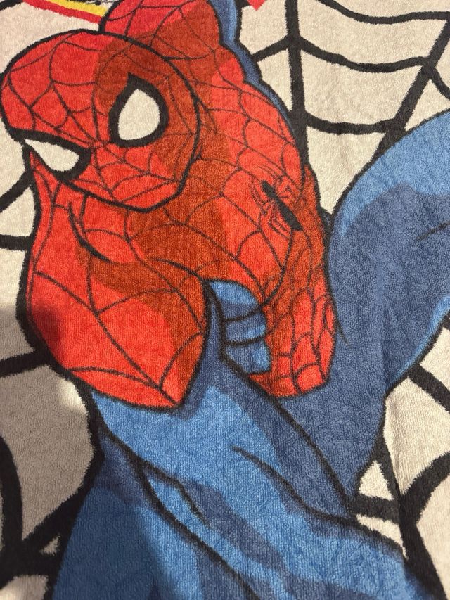 Telo da mare in spugna Spiderman