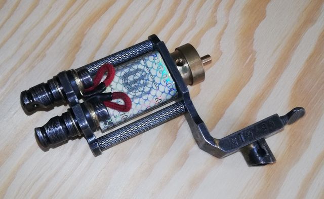 Máquina rotativa tatuaje 100% handmade.