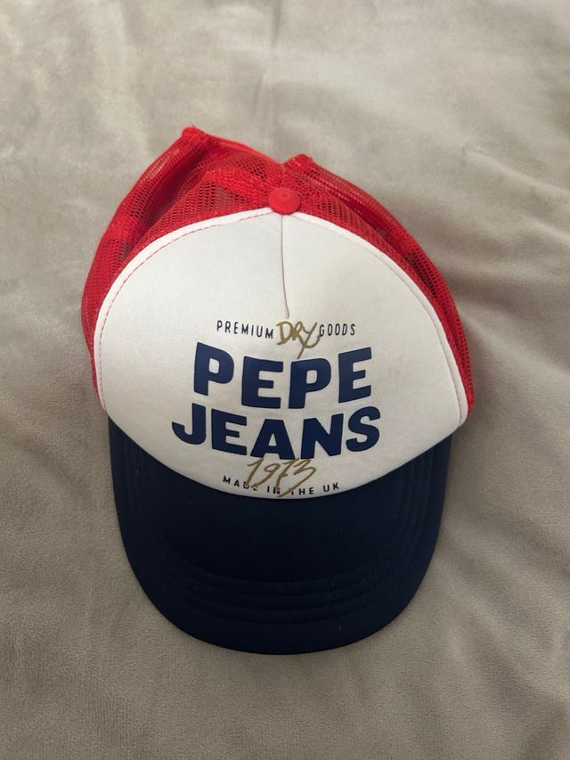 Gorro Pepe Jeans Rojo-Azul