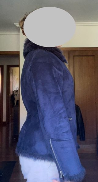 Chaquetón Naf Naf azul