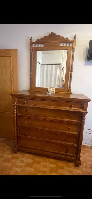 Dormitorio vintage 5 piezas